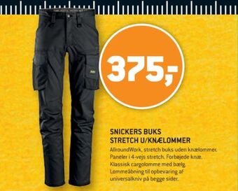 XL-BYG Snickers arbejdsbukser tilbud