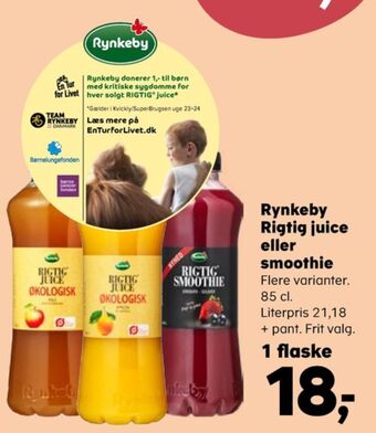SuperBrugsen Rigtig appelsinjuice tilbud