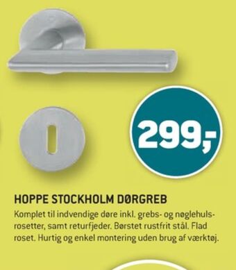 Hoppe dørgreb