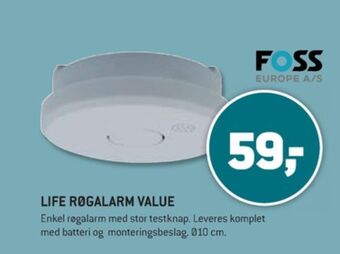 XL-BYG Life røgalarm tilbud