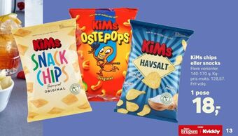 SuperBrugsen Kims chips tilbud