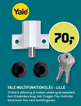 XL-BYG Yale lås tilbud