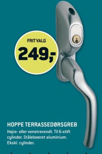 Hoppe dørgreb