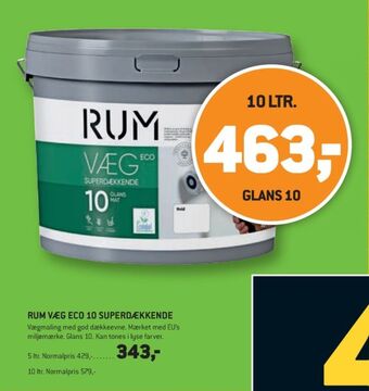 Rum maling