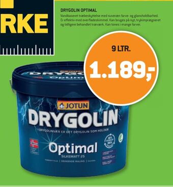 XL-BYG Drygolin træbeskyttelse tilbud