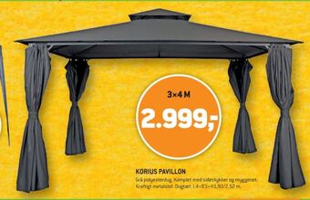 XL-BYG Ukendt havepavillon tilbud