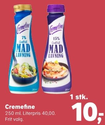 Cremefine madlavningsfløde 15 %