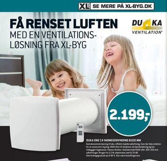 XL-BYG Duka varmegenvinding tilbud
