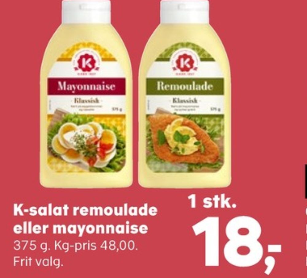 SuperBrugsen K-salat remoulade tilbud
