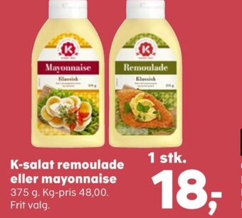 SuperBrugsen K-salat remoulade tilbud