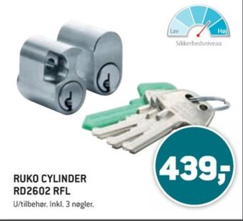 XL-BYG Ruko cylinder tilbud