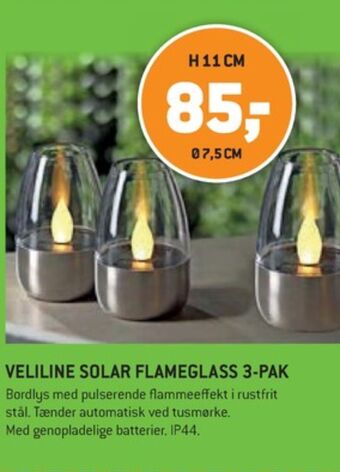 XL-BYG Veli line batterilys tilbud