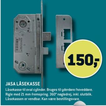 XL-BYG Jasa låsekasse tilbud