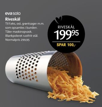 Kop & Kande Eva solo riveskål tilbud