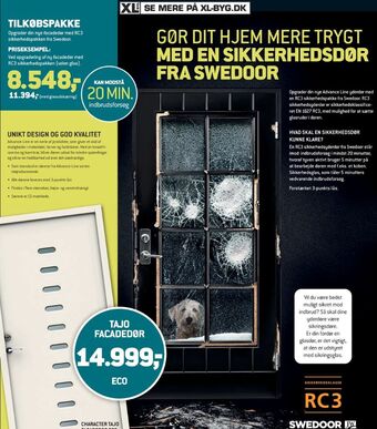 Swedoor dør