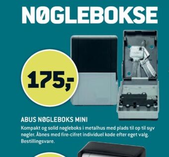 XL-BYG Abus nøgleboks tilbud
