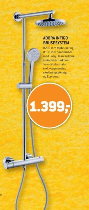 Adora brusestangsæt
