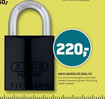 Abus hængelås