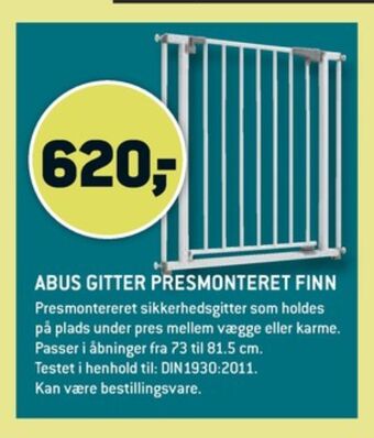 Abus sikkerhedsgitter
