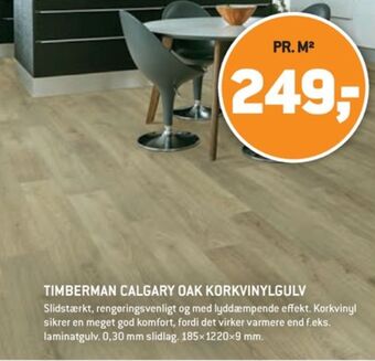 XL-BYG Timberman korkgulv tilbud