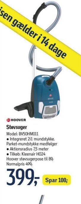 Føtex HOOVER Støvsuger tilbud