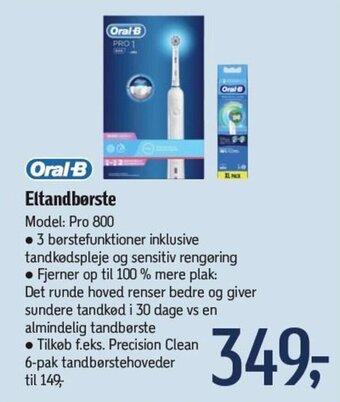 Føtex Oral-B Eltandbørste tilbud