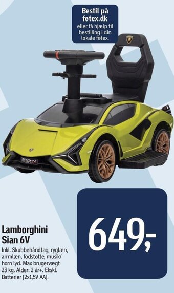 Lamborghini Sian 6V