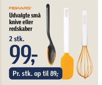 Føtex FISKARS Udvalgte små knive eller redskaber tilbud