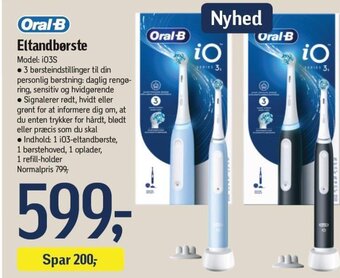 Føtex Oral-B Eltandbørste tilbud