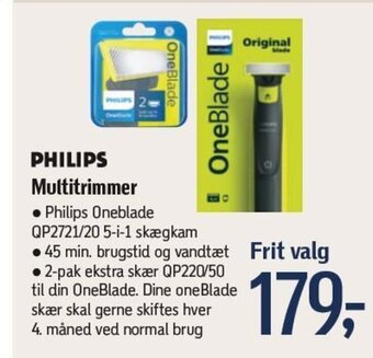 Føtex PHILIPS Multitrimmer tilbud