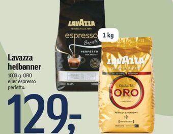 Føtex Lavazza helbønner tilbud