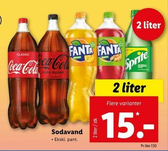 Let-Køb Sodavand tilbud