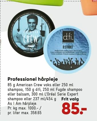 Bilka Professionel hårpleje tilbud