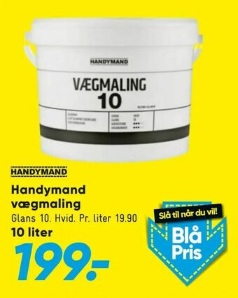 Bilka Handymand vægmaling tilbud
