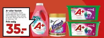 Bilka A+ eller Vanish tilbud