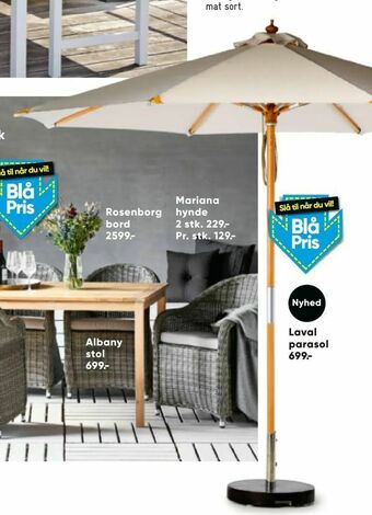 Bilka Laval parasol tilbud