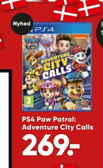 Bilka PS4 Paw Patrol: Adventure City Calls tilbud