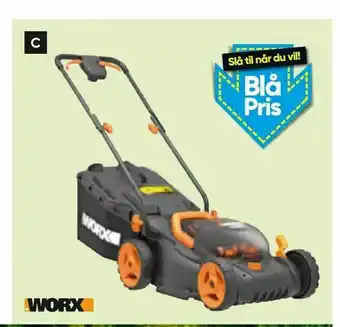 Bilka Worx wg779e plæneklipper tilbud