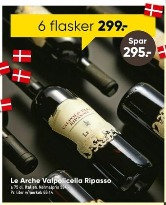 Bilka Le Arche Valpolicella Ripasso tilbud