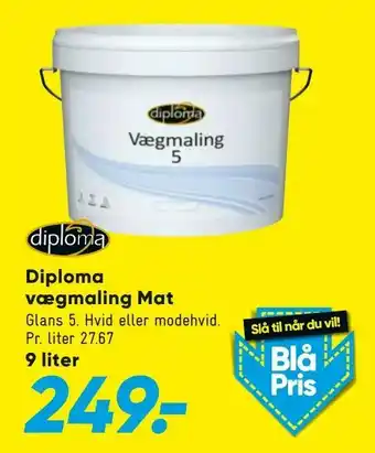 Bilka Diploma vægmaling Mat tilbud