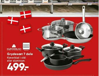 Bilka Grydesæt 7 dele tilbud