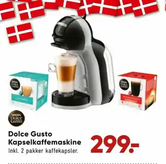 Bilka Dolce Gusto Kapselkaffemaskine tilbud