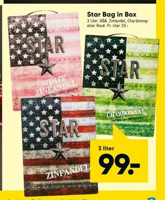 Bilka Star Bag in Box tilbud