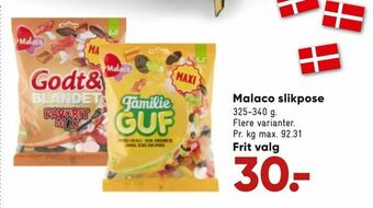 Bilka Malaco slikpose tilbud