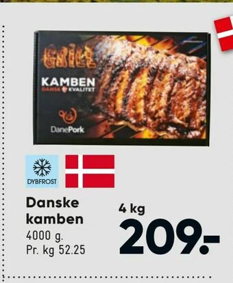 Bilka Danske kamben tilbud