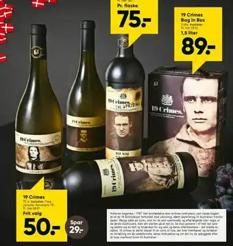 Bilka 19 Crimes tilbud