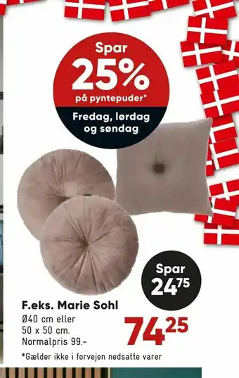 Bilka Marie Sohl tilbud