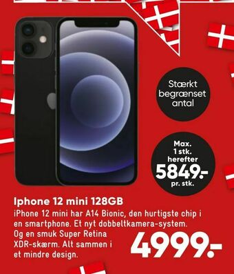 Bilka Iphone 12 mini 128GB tilbud