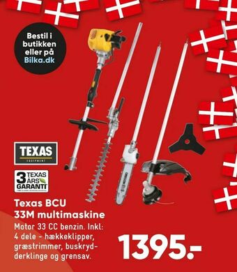 Bilka Texas BCU 33M multimaskine tilbud