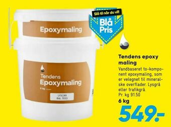 Bilka Tendens epoxy maling tilbud